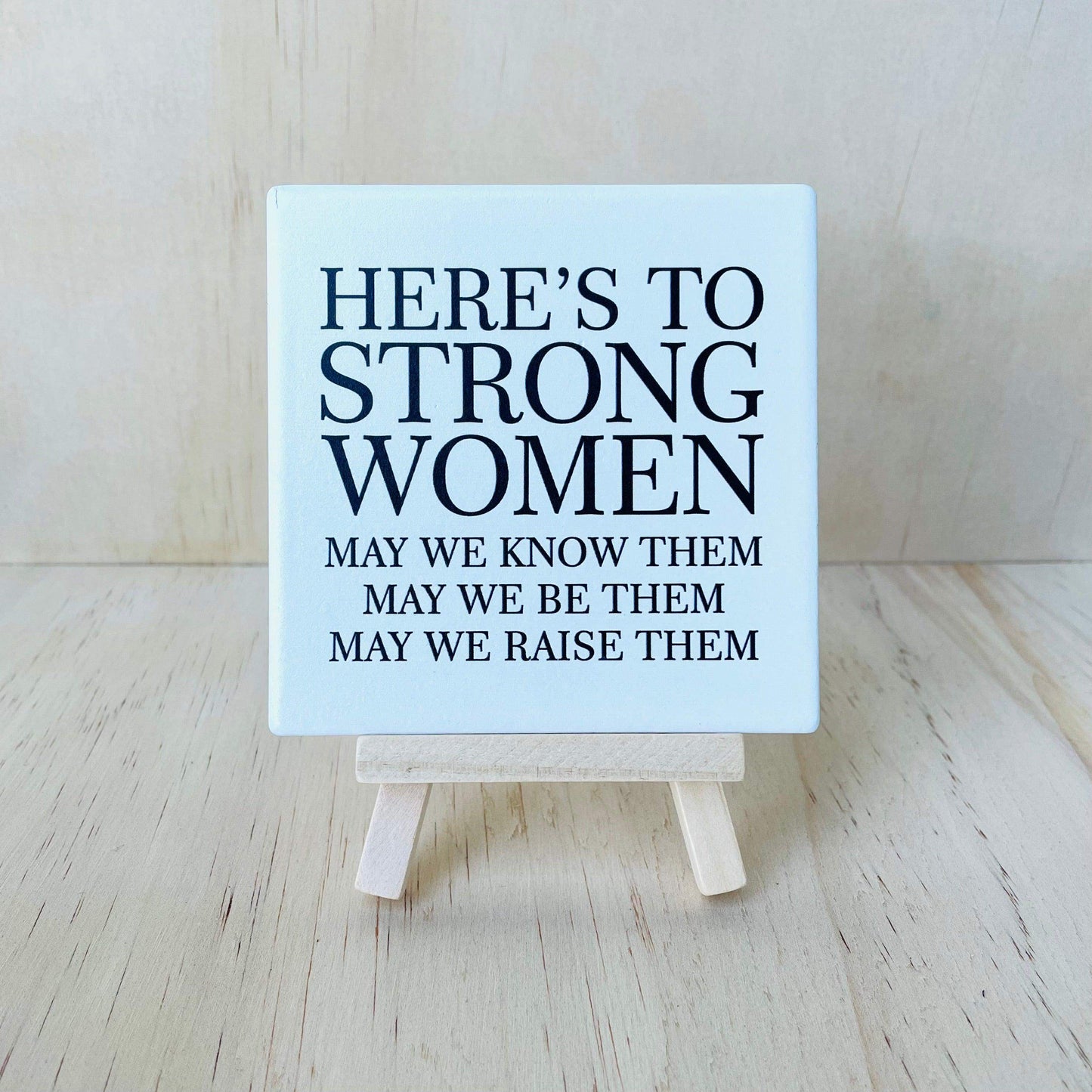 Let's Be Frank Australia - Strong Women | Statement Coaster - Coaster - coaster, family, vibe:encouraging, vibe:heartfelt