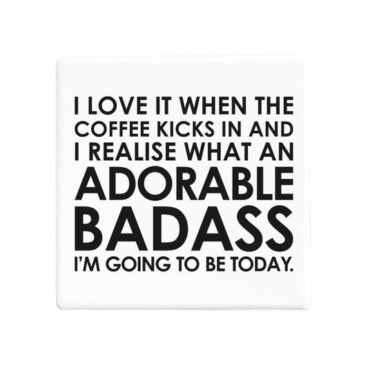 Squareware | Coffee, Adorable Badass - Let's Be Frank Australia