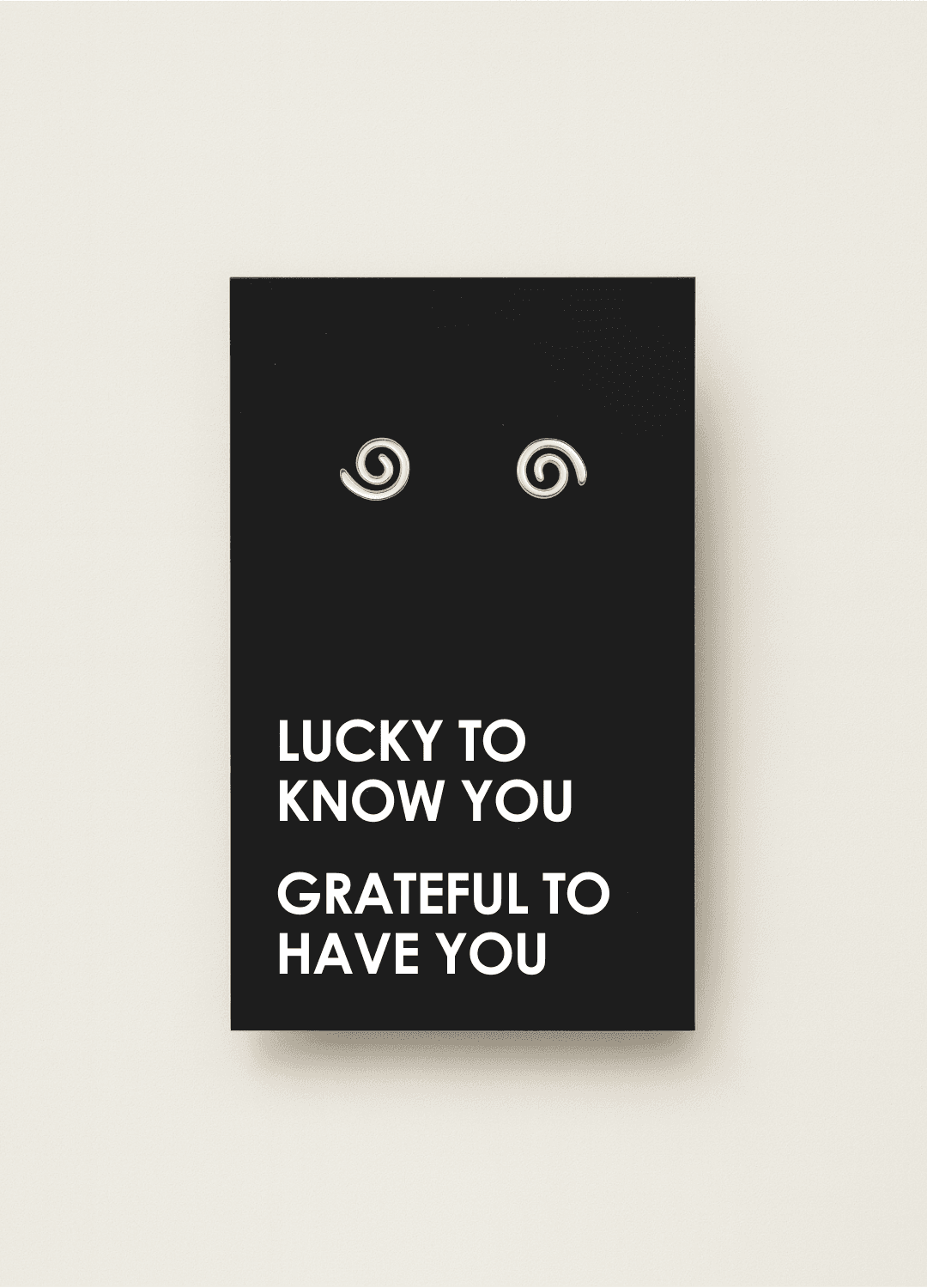Let's Be Frank Australia - "Lucky to know you" | Earrings - Earrings - earrings, new