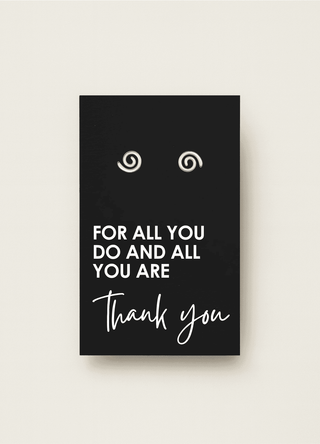 Let's Be Frank Australia - "Thank you" | Earrings - Earrings - earrings, new