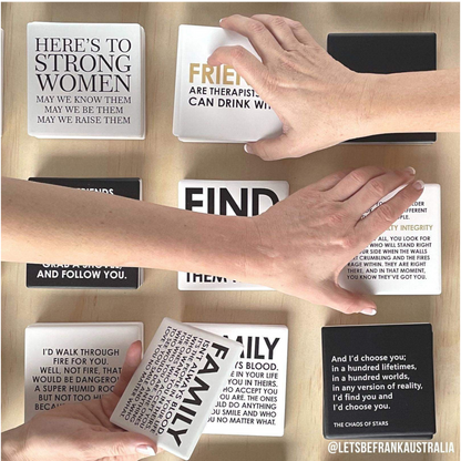 Let's Be Frank Australia - Hug Hole | Statement Coaster - Coaster - attitude-honesty, coaster, new, office, vibe:dark-humour, vibe:spicy