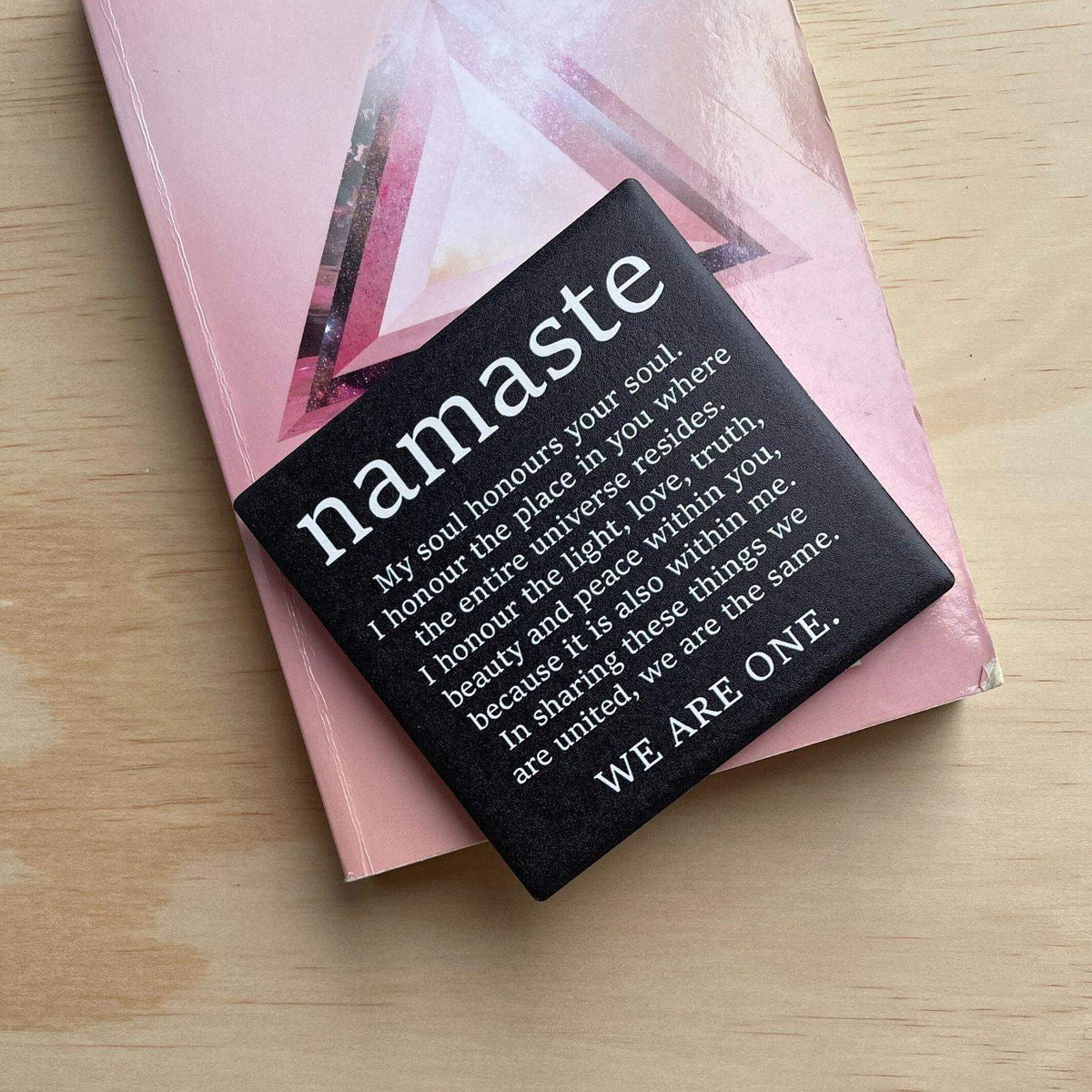 Let's Be Frank Australia - Namaste | Statement Coaster - Coaster - coaster