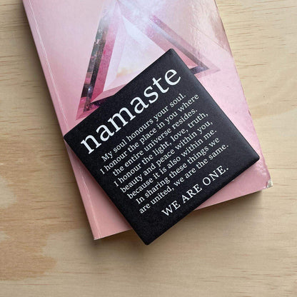 Let's Be Frank Australia - Namaste | Statement Coaster - Coaster - coaster