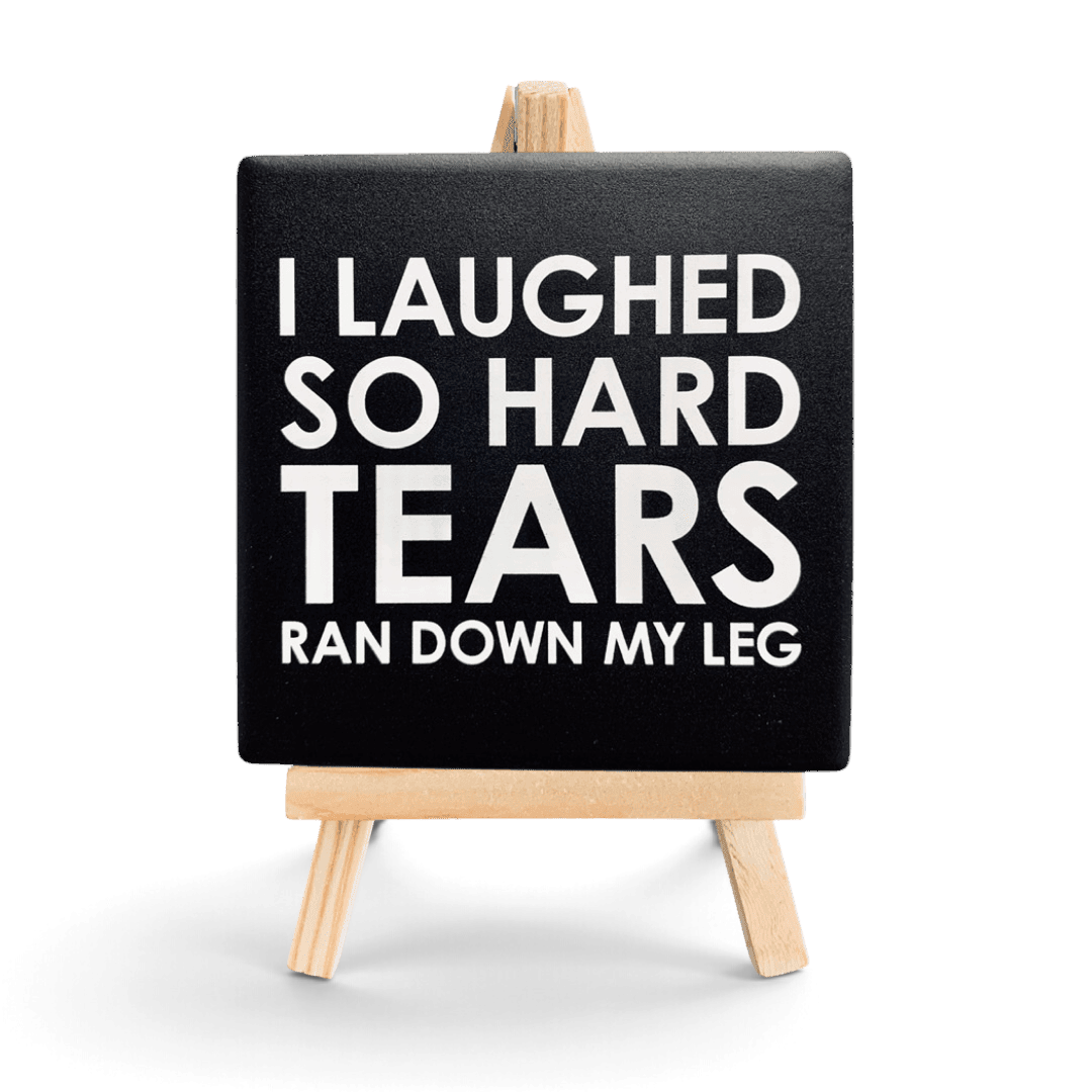 Let's Be Frank Australia - Tears Leg | Statement Coaster - Coaster - attitude-honesty, coaster