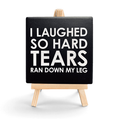 Let's Be Frank Australia - Tears Leg | Statement Coaster - Coaster - attitude-honesty, coaster