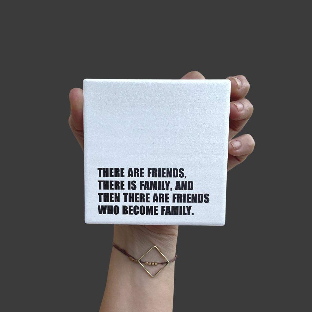 Let's Be Frank Australia - Friends Family | Statement Coaster - Coaster - coaster, context:friendship, ride-or-die, vibe:heartfelt