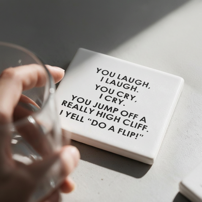 Do a Flip | Statement Coaster