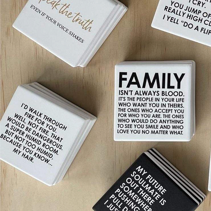 Let's Be Frank Australia - Walk Through Fire | Statement Coaster - Coaster - coaster, context:friendship, context:relationships, vibe:funny, vibe:heartfelt