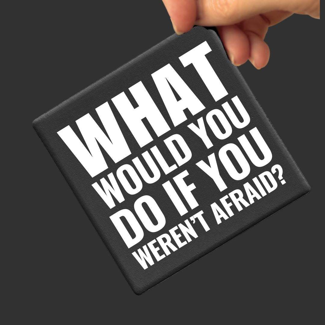 Let's Be Frank Australia - What Would You Do? | Statement Coaster - Coaster - coaster, family, growth-becoming, self-growth, vibe:challenging, vibe:encouraging