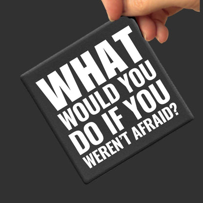 Let's Be Frank Australia - What Would You Do? | Statement Coaster - Coaster - coaster, family, growth-becoming, self-growth, vibe:challenging, vibe:encouraging