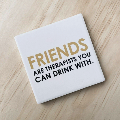 Let's Be Frank Australia - Therapy Friends |Statement Coaster - Coaster - coaster