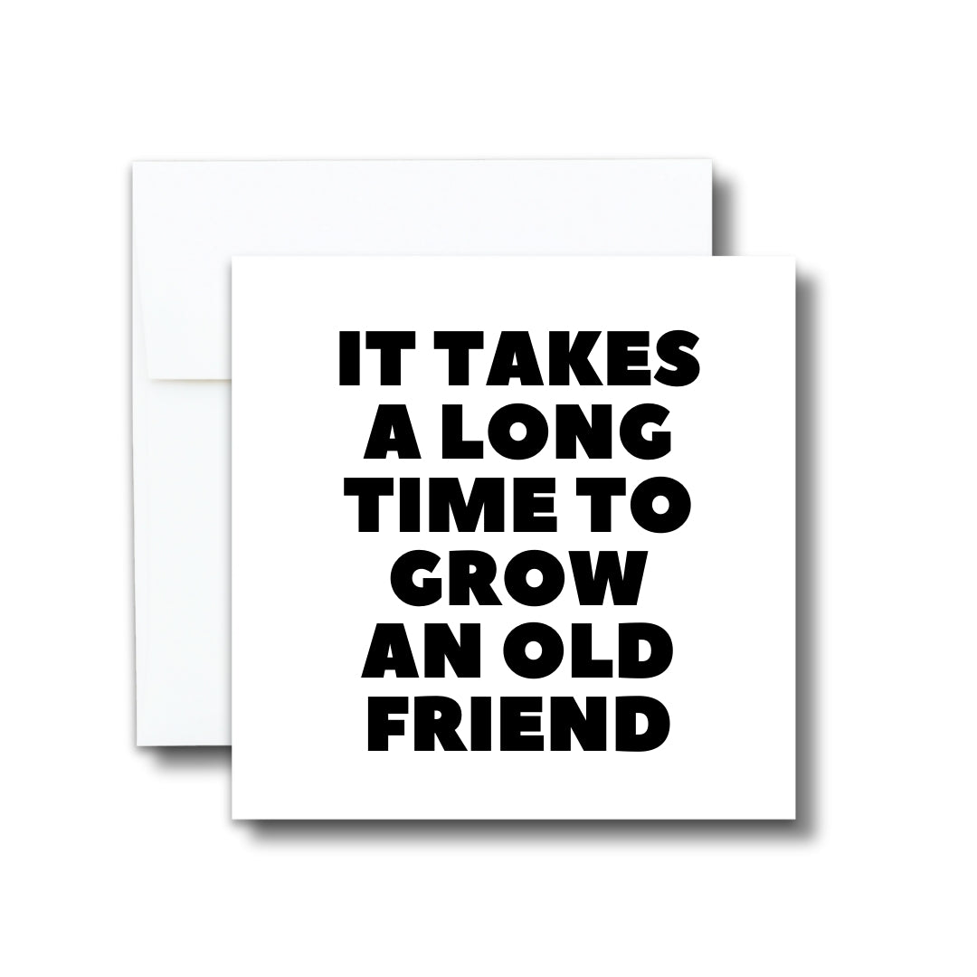 Greeting Card - Old Friends