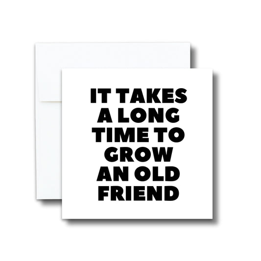 Greeting Card - Old Friends