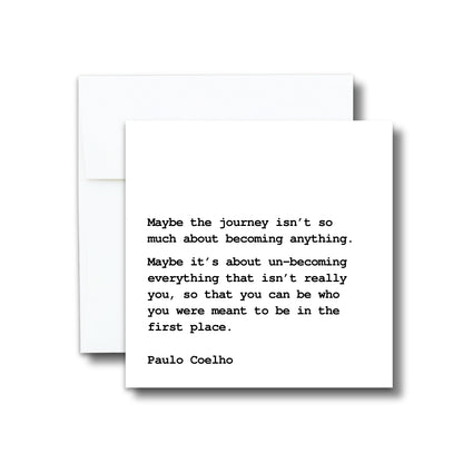 Greeting Card - The Journey