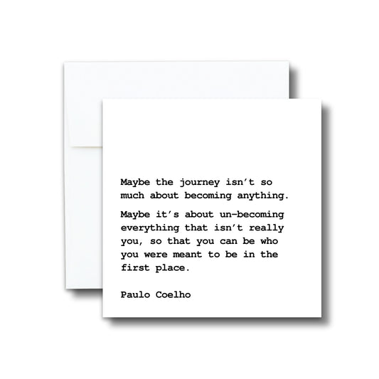 Greeting Card - The Journey