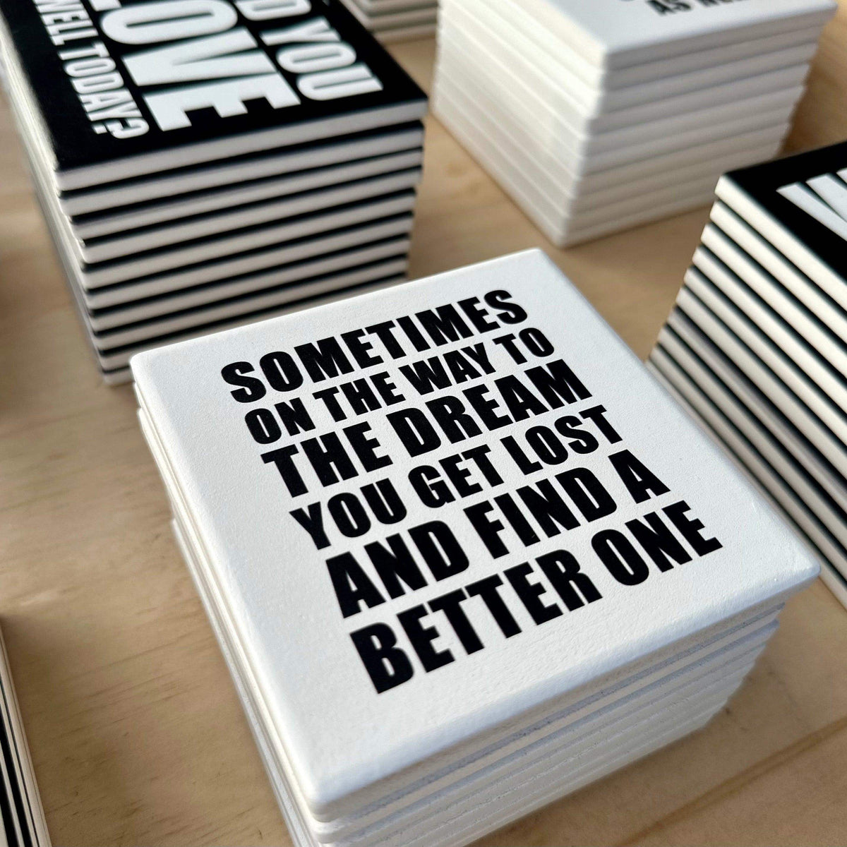 Let's Be Frank Australia - A Dream | Statement Coaster - Coaster - coaster, family, growth-becoming, vibe:encouraging