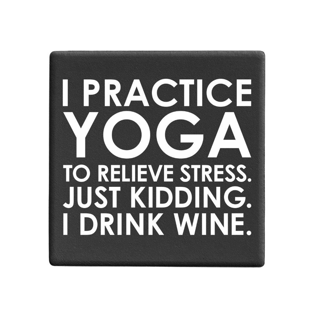 Squareware | Yoga, Wine, Stress - Let's Be Frank Australia