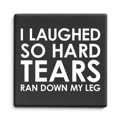 Let's Be Frank Australia - Tears Leg | Statement Coaster - Coaster - attitude-honesty, coaster
