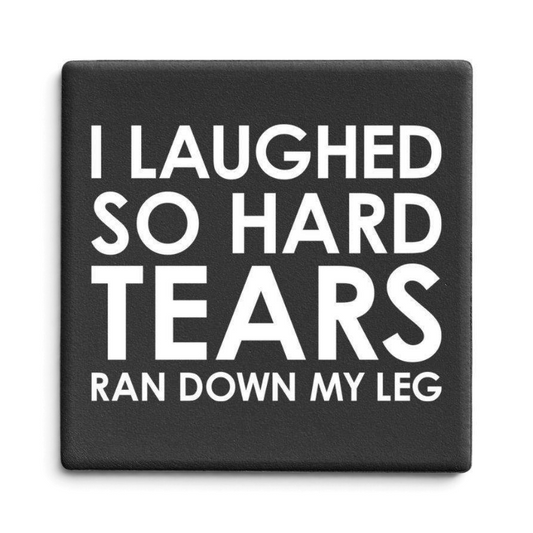 Let's Be Frank Australia - Tears Leg | Statement Coaster - Coaster - attitude-honesty, coaster
