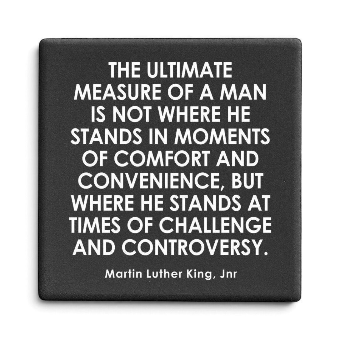 Let's Be Frank Australia - Ultimate Man | Statement Coaster - Coaster - growth-becoming, recipient:him, self-growth, vibe:challenging, vibe:encouraging