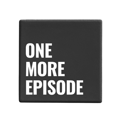 Message-led ceramic coasters with bold quote — minimal homeware gifts by Let’s Be Frank.