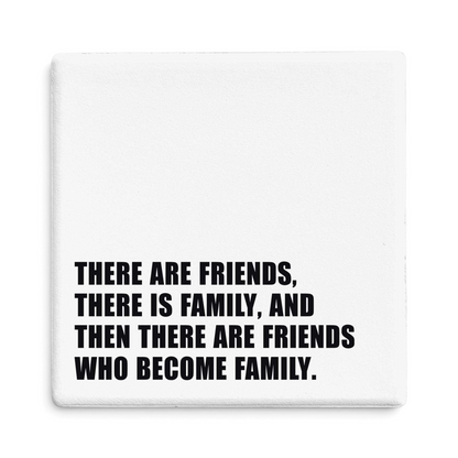 Let's Be Frank Australia - Friends Family | Statement Coaster - Coaster - coaster, context:friendship, ride-or-die, vibe:heartfelt