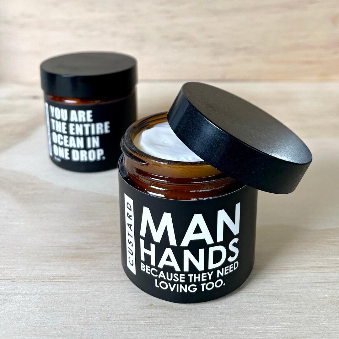 Hand Custard - Man Hands - Let's Be Frank Australia