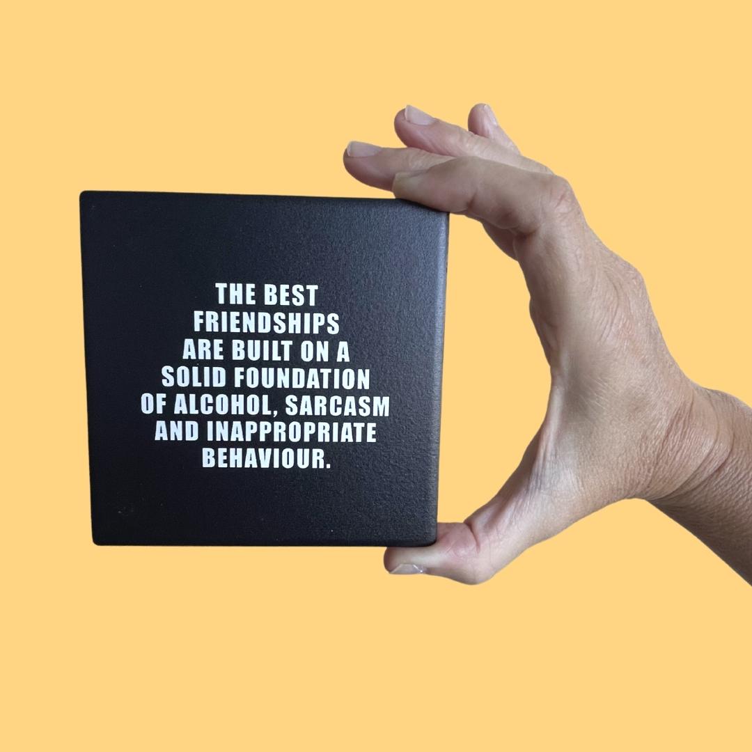 SQUAREWARE - THE BEST FRIENDSHIPS - Let's Be Frank Australia