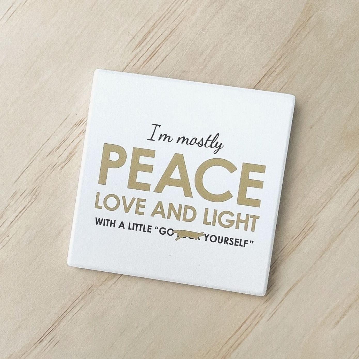 Squareware | Peace Love & Light - Let's Be Frank Australia