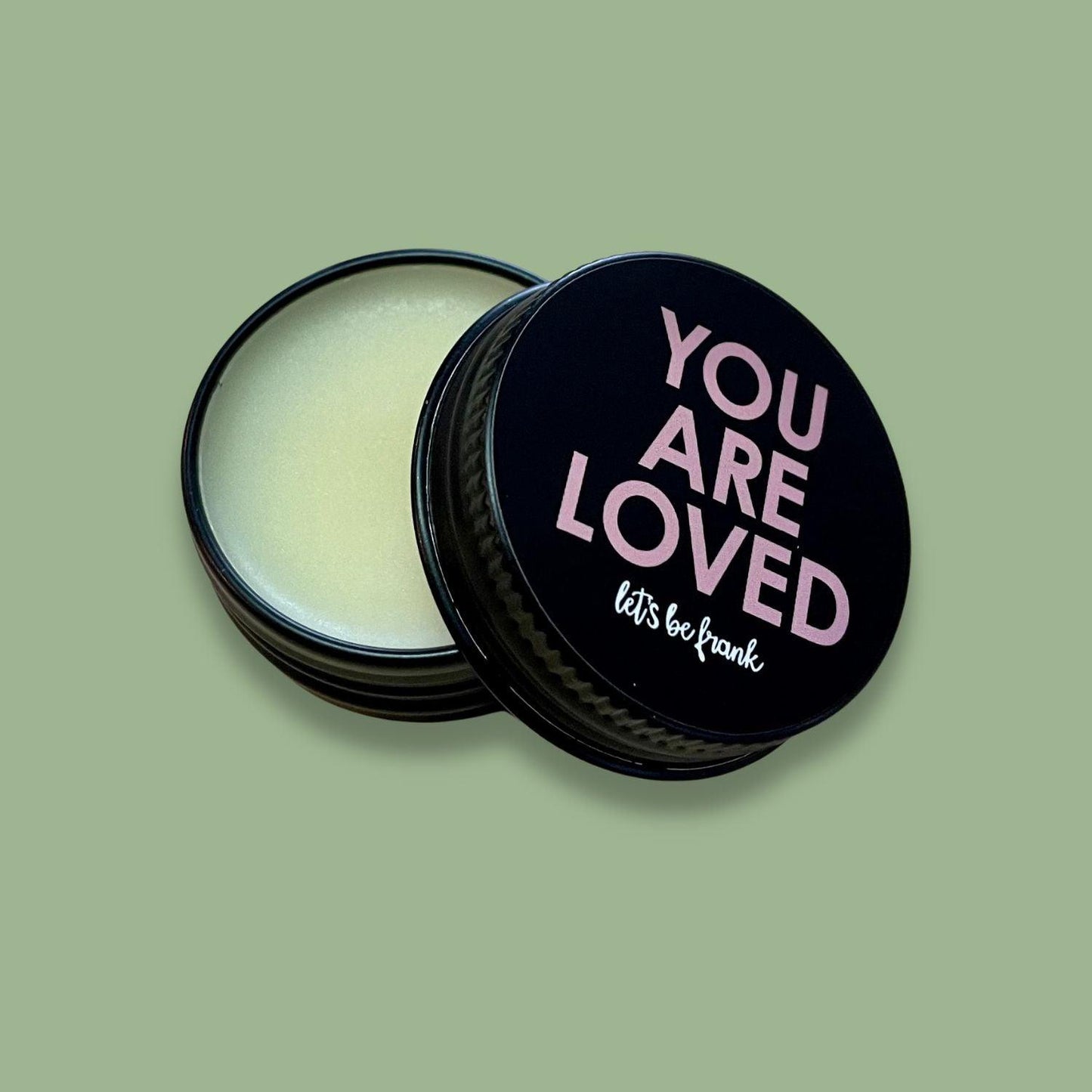 Organic Lip Balm - You are loved - Let's Be Frank Australia