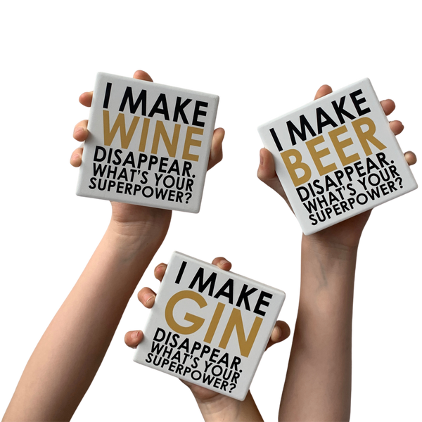 SQUAREWARE - SUPERPOWER WINE - Let's Be Frank Australia