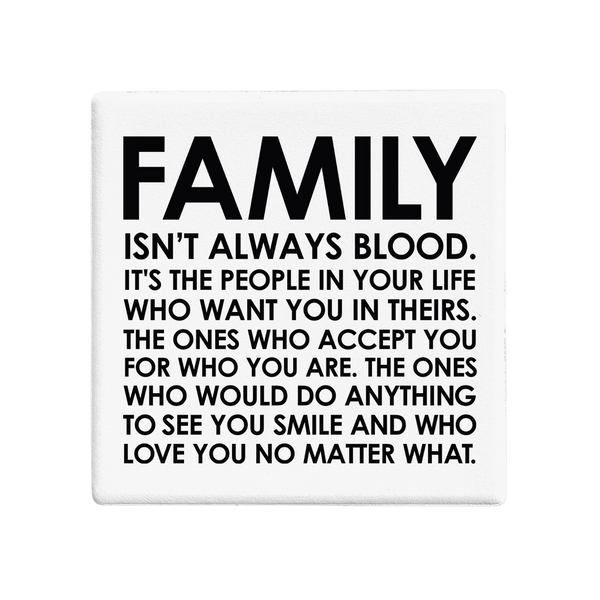 SQUAREWARE - FAMILY ISN'T ALWAYS BLOOD - Let's Be Frank Australia