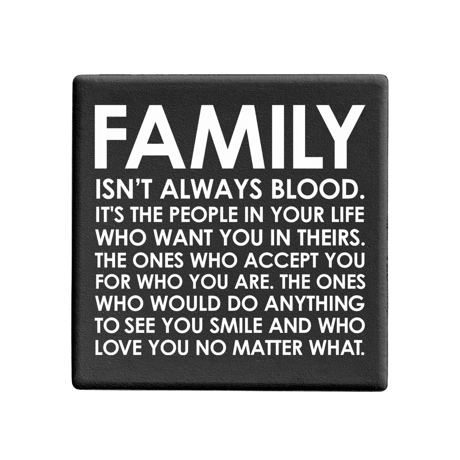 SQUAREWARE - FAMILY ISN'T ALWAYS BLOOD - Let's Be Frank Australia