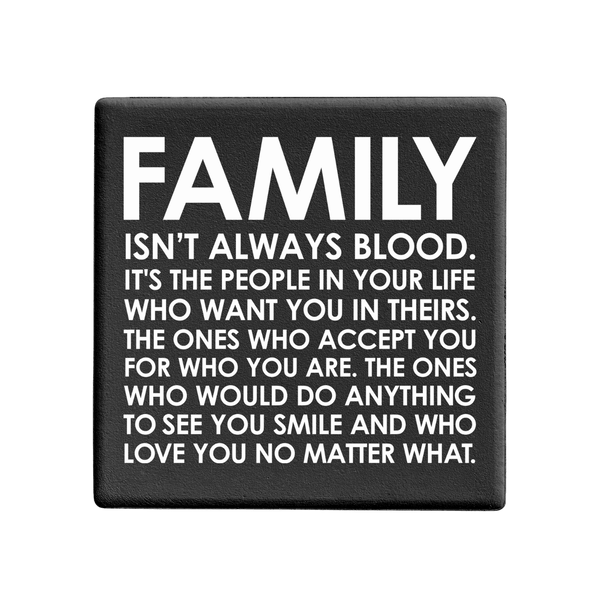 SQUAREWARE - FAMILY ISN'T ALWAYS BLOOD - Let's Be Frank Australia